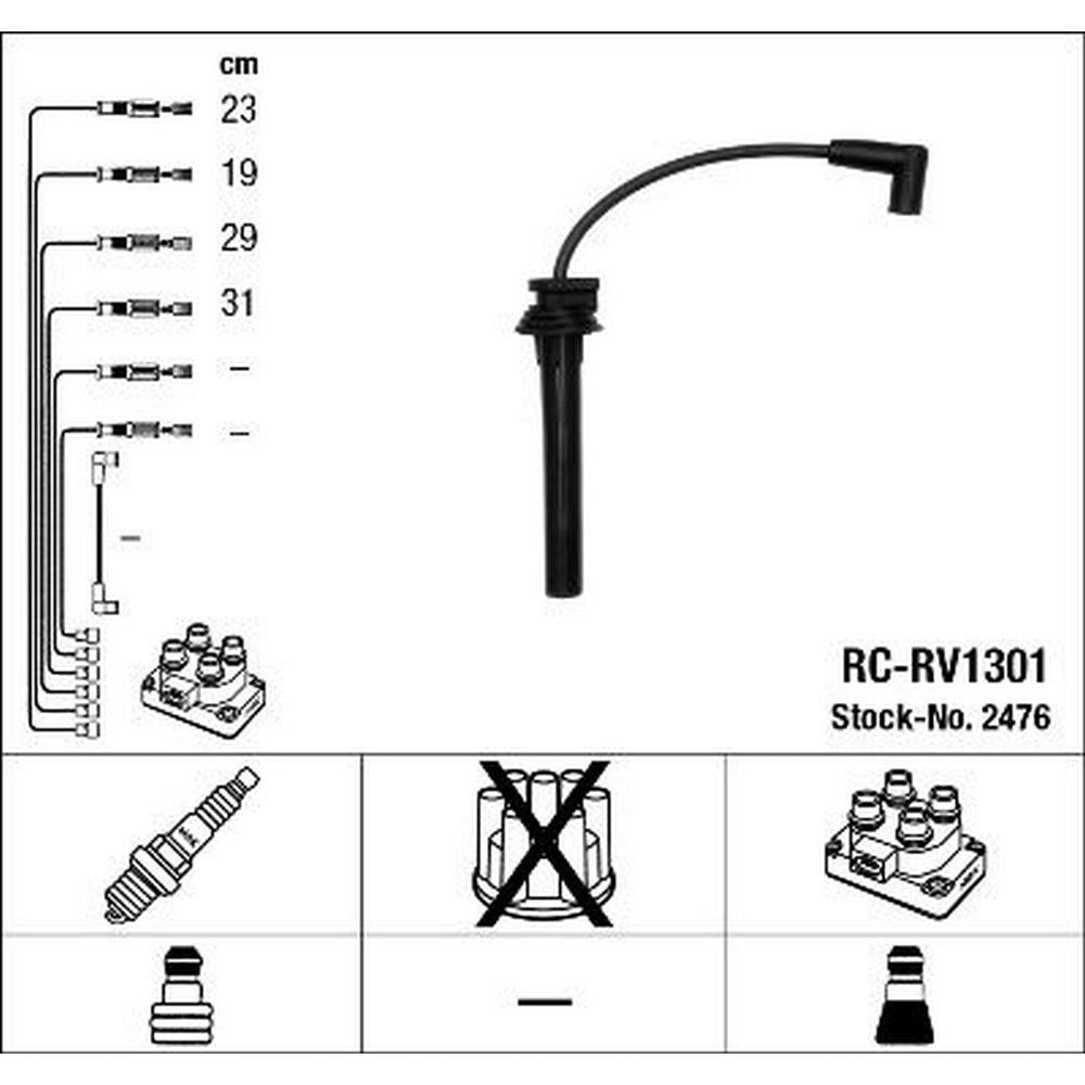 BUJI KABLO SETI MINI R50 R53 R52 16V (01>)
