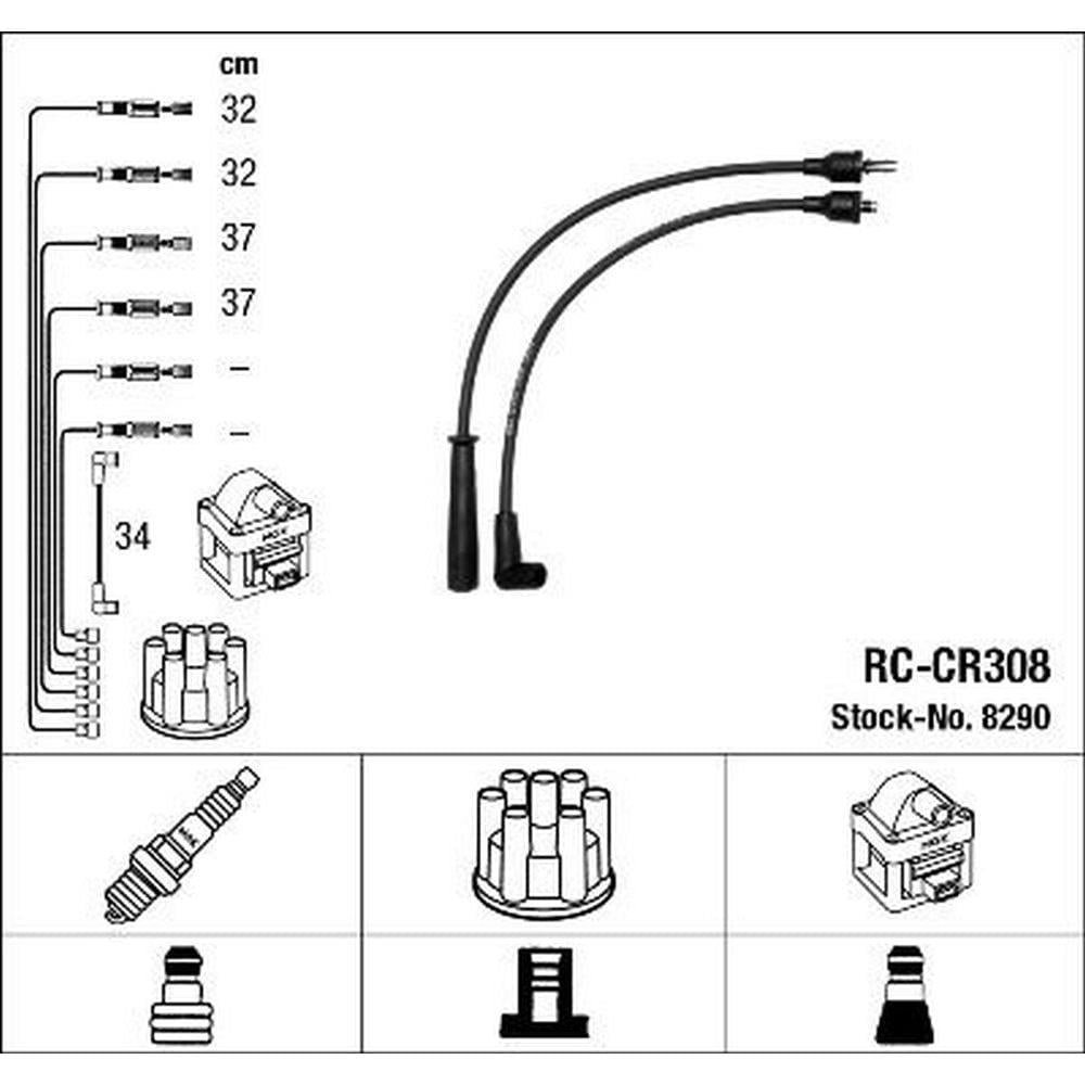 BUJI KABLOSU CHRYSLER VOYAGER 16V (95>01)