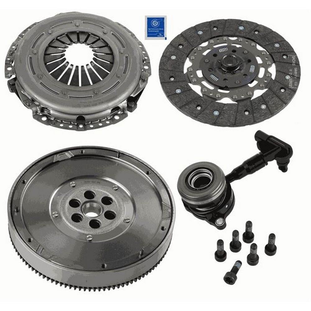 DEBRIYAJ SETI (BASKI+BALATA+VOLAN+BILYA) 4'LU KIT  REPSET DMF FOCUS III CB8 11>14 1.6 TDCI FOCUS III