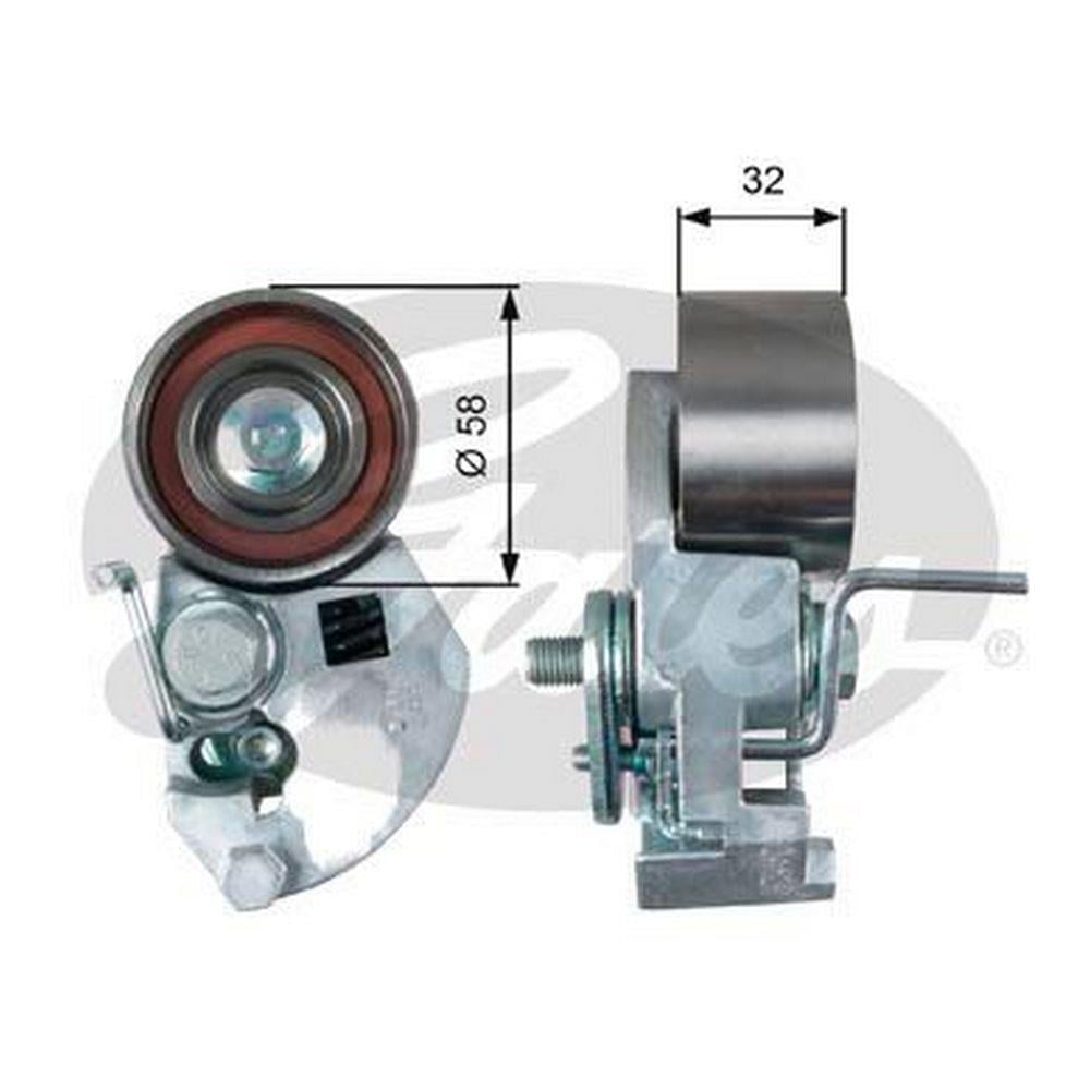 EKSANTRIK GERGI RULMANI (KUTUKLU) ACCENT II ELANTRA GETZ MATRIX TRAJET 1.5 CRDI 2.0 CRDI (01 )