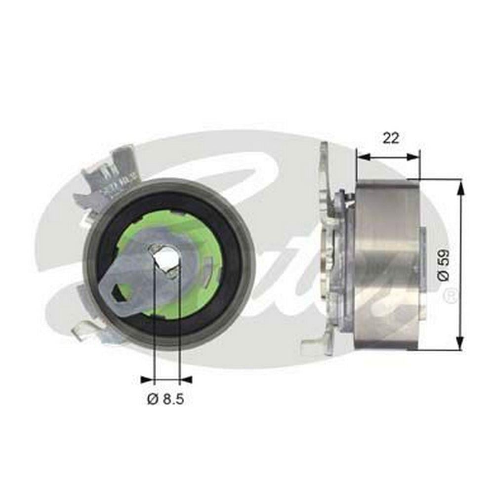 EKSANTRIK GERGI RULMANI VECTRA B C 1.6I 16V 1.8I 16V ZAFIRA 1.6 16V CORSA B C 1.4I 16V 1.6I 16V