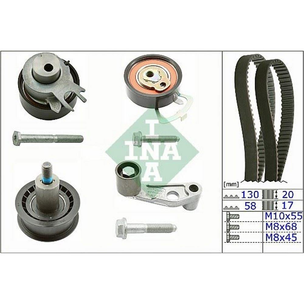 EKSANTRIK RULMAN KITI (TRIGER SETI) FABIA OCTAVIA CADDY 1,4 / 1,6 16V AFK BCB AQQ AUB APG AUA BBY BB