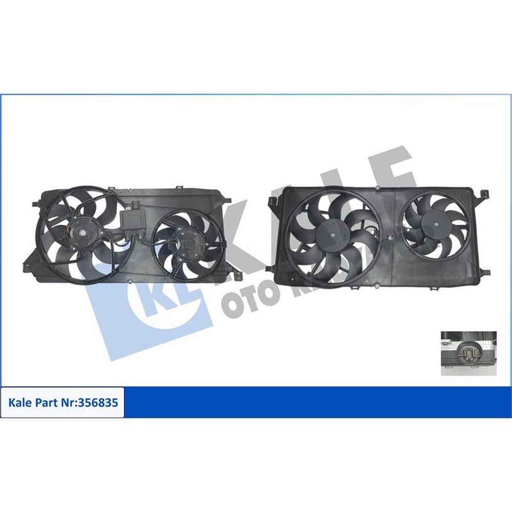 FAN MOTORU KOMPLE TRANSIT V347 06>14 2.2 140 PS KLIMALI