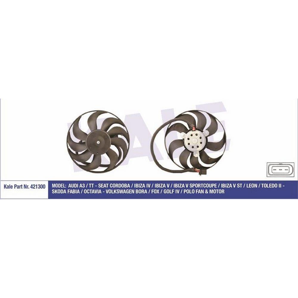 FAN MOTORU KUCUK OLAN (220 / 60W 290MM) BORA BCB A3 TT CORDOBA IBIZA IV IBIZA V IBIZA V LEON