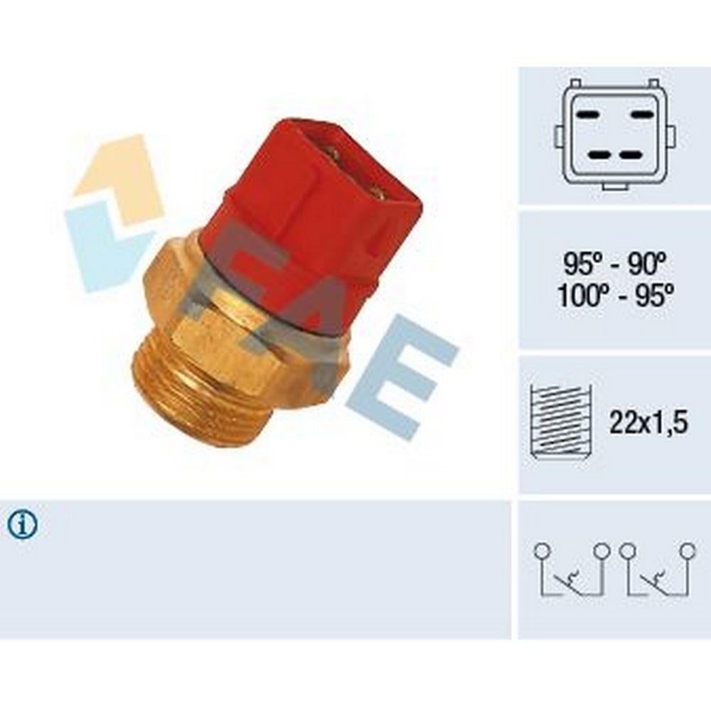 FAN MUSURU (95 / 90°) ESCORT 1,3 / 1,8TD / 1,6 / 1,8 90>99 MONDEO 93>96 ORION III 90>93 SCORPIO 2,5T
