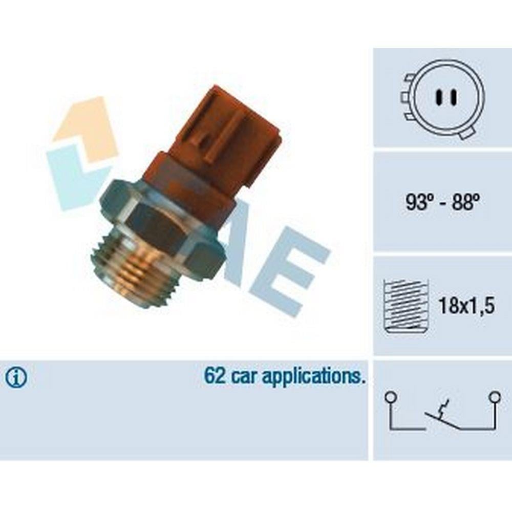 FAN MUSURU HONDA CIVIC 1992-2005 ACCORD 1993-2008 CRV 1995-2007