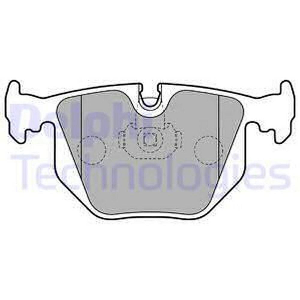 FREN BALATASI ARKA RANGE ROVER 02-09 / BMW E53 E83 E46