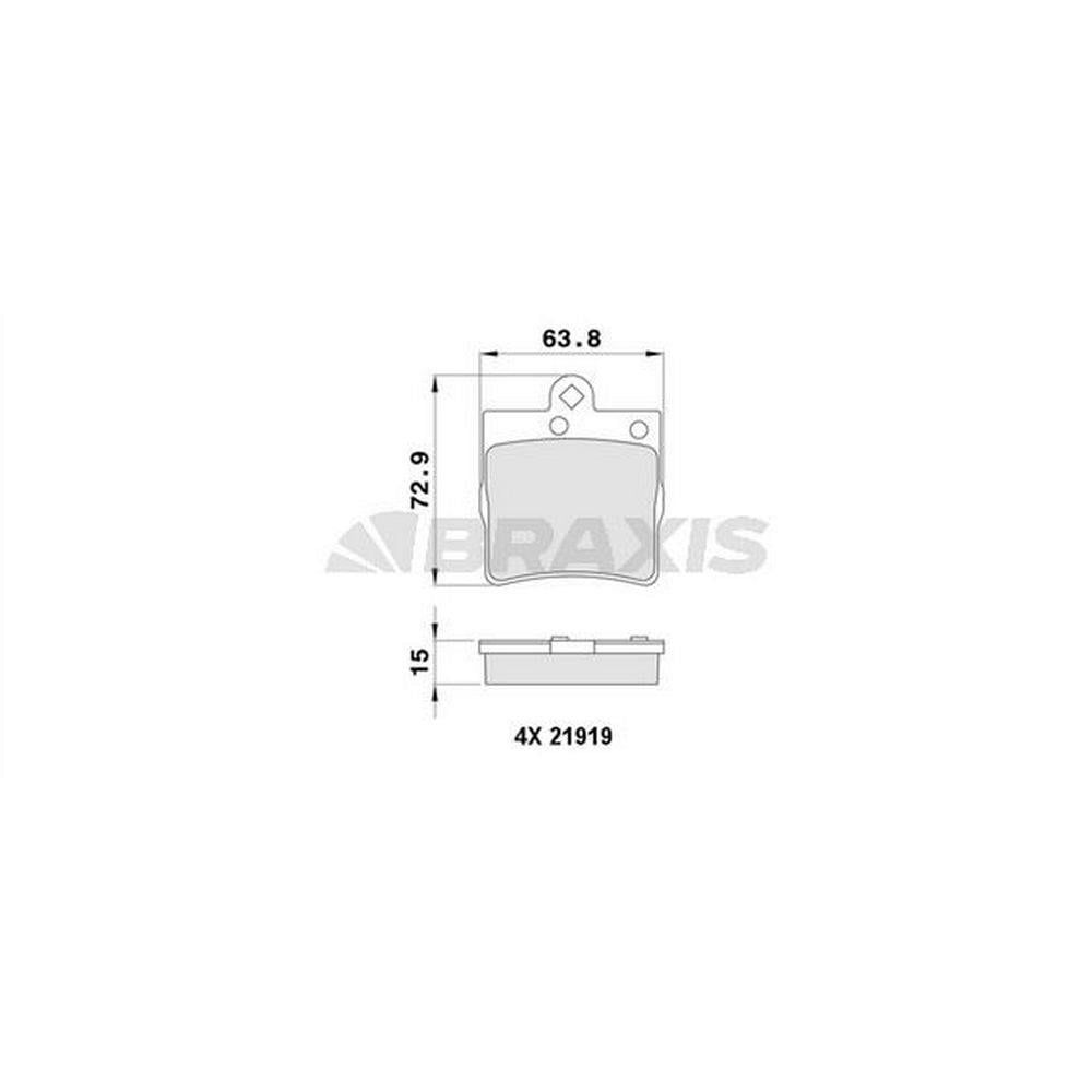FREN BALATASI ARKA W202 95>00 S202 96>00 W203 00>07 CL203 08>11 W210 95>00 R170 96>00 R171 04>11