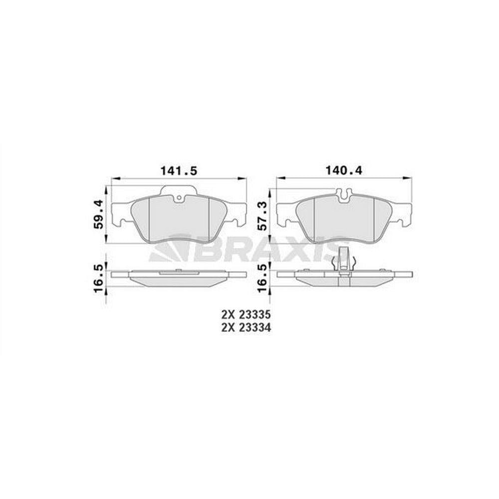 FREN BALATASI ARKA W203 04>07 S203 04>07 C209 06>09 A209 04>05 C219 04>10 C218 11>17 W211 03>08