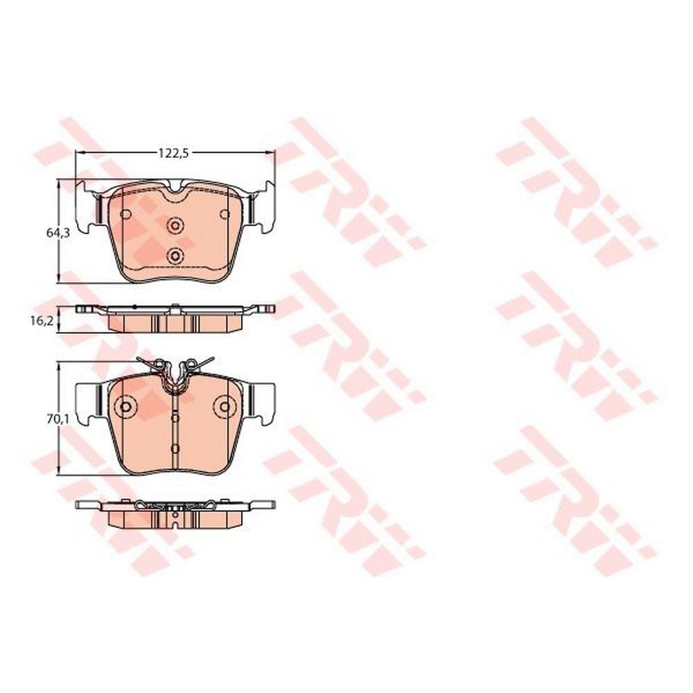FREN BALATASI ARKA X253 15>19 W205 15>18 S205 15>18 C253 16>19