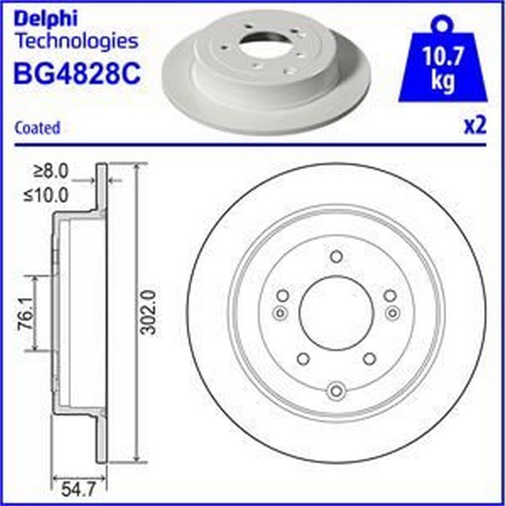 FREN DISKI ARKA TUCSON 15 > SPORTAGE 15 > ELEKTRONIK EL FRENI OLMAYAN ARACLAR ICIN (Çiftli Paket) -