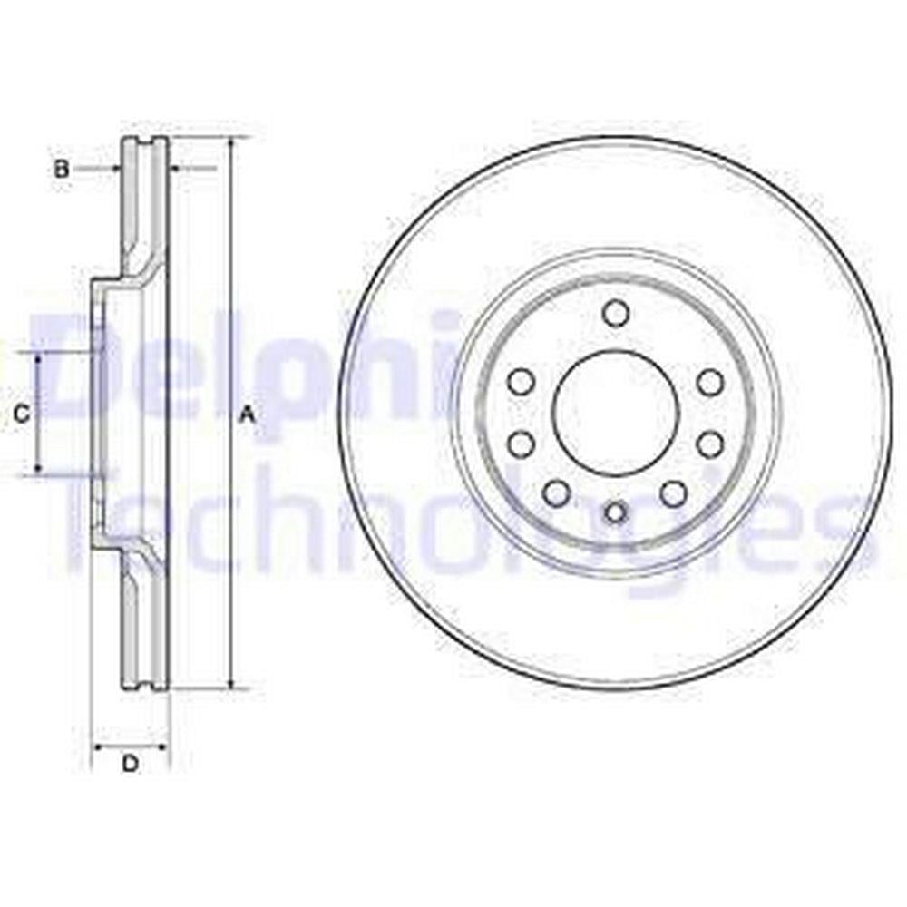 FREN DISKI ON ASTRA CLASSIC 99>02 G 98> ASTRA CLASSIC 99>02 H 04> CORSA D 06> CORSA E 14> ZAFIRA A 9