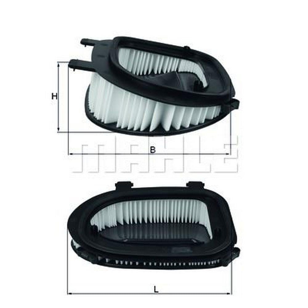HAVA FILTRESI BMW X3 F25  X5 E70  X6 E71 E72
