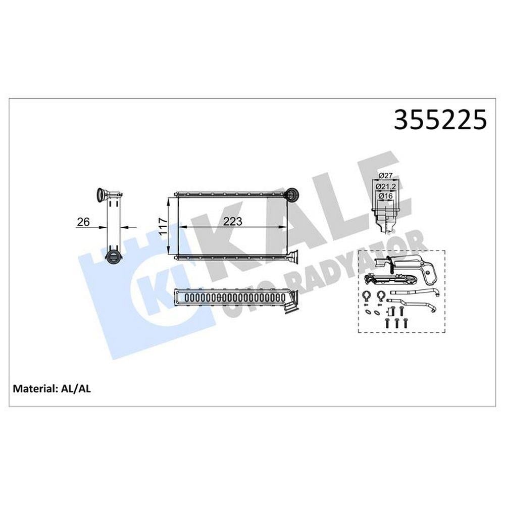KALORIFER RADYATORU 108-C1 II-AYGO 1.0-1.2 14>