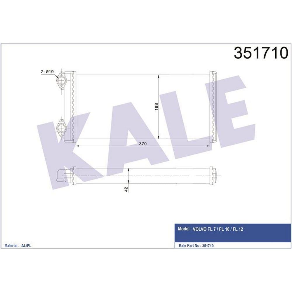 KALORIFER RADYATORU FL 7 / FL 10 / FL 12