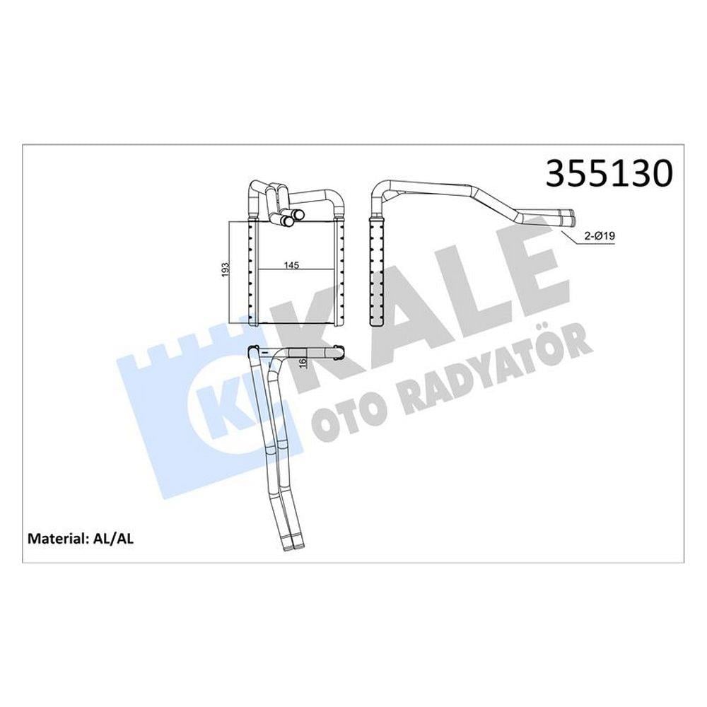 KALORIFER RADYATORU HYUNDAI I20 2008->