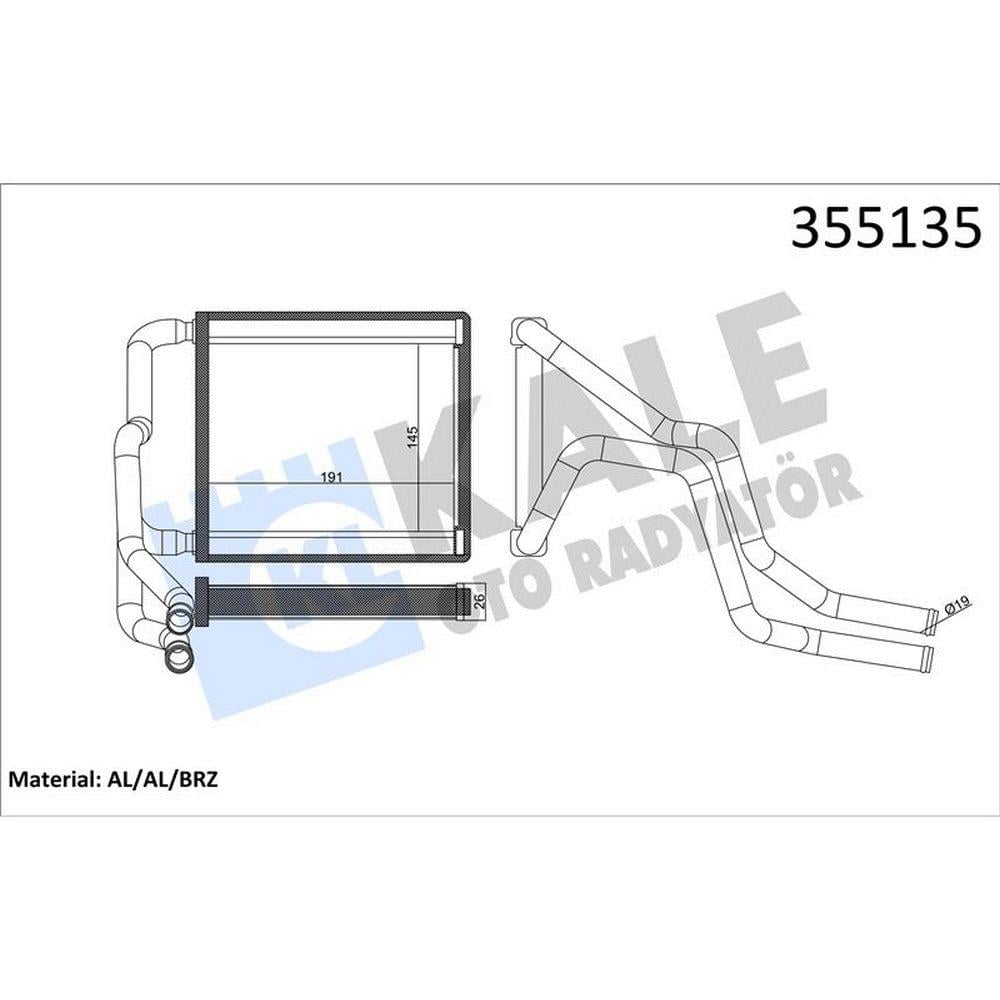 KALORIFER RADYATORU HYUNDAI I20 2015->