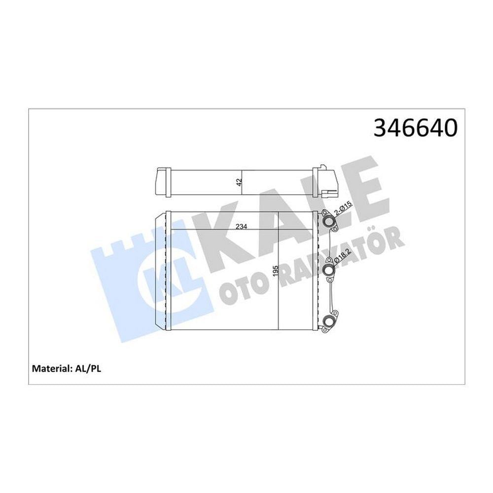 KALORIFER RADYATORU W123 79>85 S123 79>85 C123 77>85