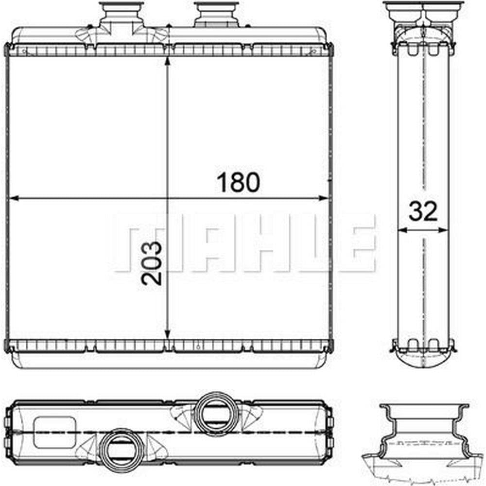 KALORIFER RADYATORU W204 07>14 W212 09>15 C218 11>17 R231 12> C190 14> R197 11>