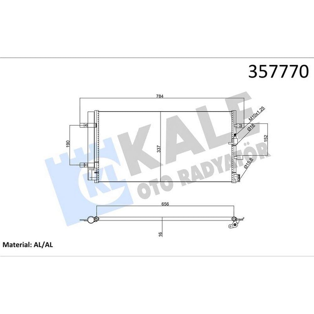 KLIMA RADYATORU A6 A7 15>18