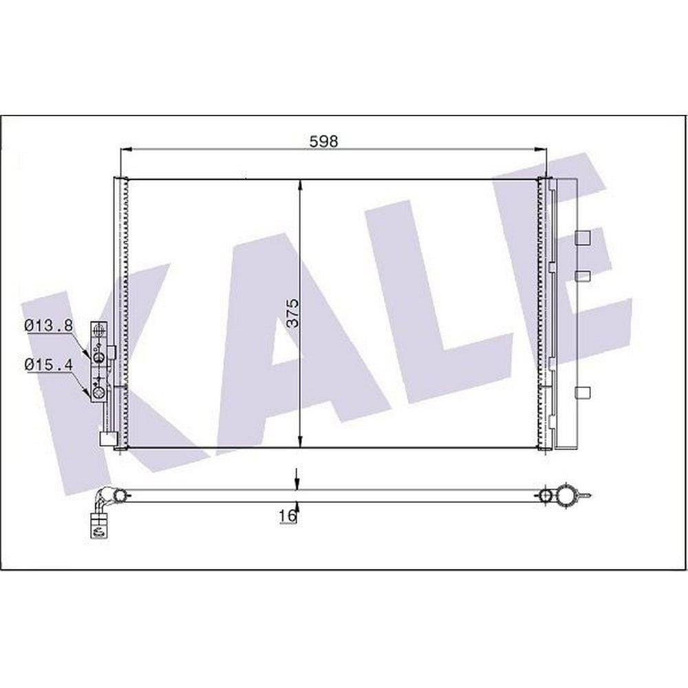 KLIMA RADYATORU BMW F25 F26 10>