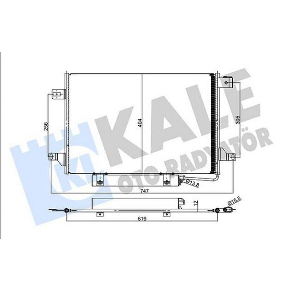 KLIMA RADYATORU CRAFTER 06>16 SPRINTER 906 06>16