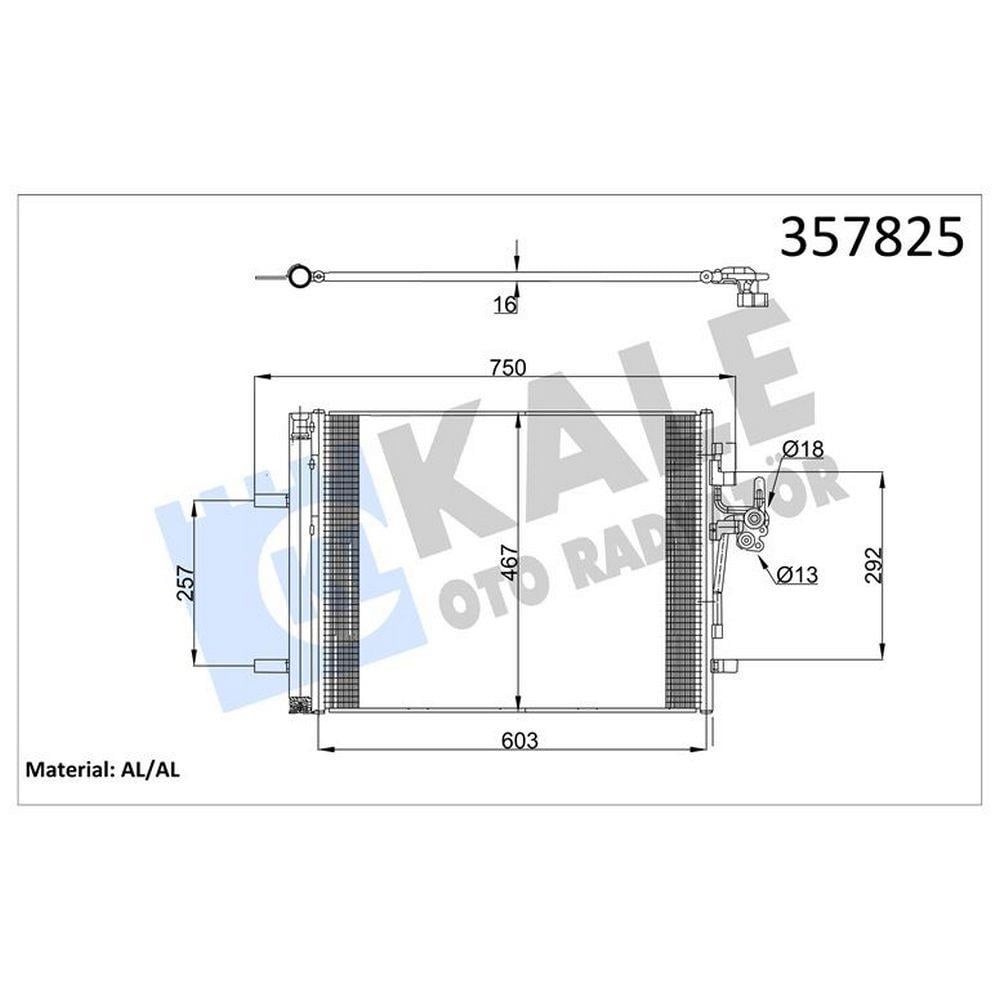 KLIMA RADYATORU DISCOVERY SPORT L550 14> FREELANDER 2 L359  EVOQUE L538 11>19