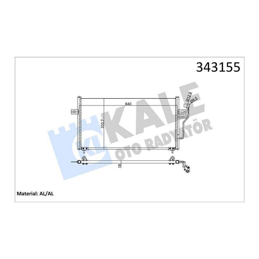 KLIMA RADYATORU MITSUBISHI CARISMA 1,6 1,8 1995 2006