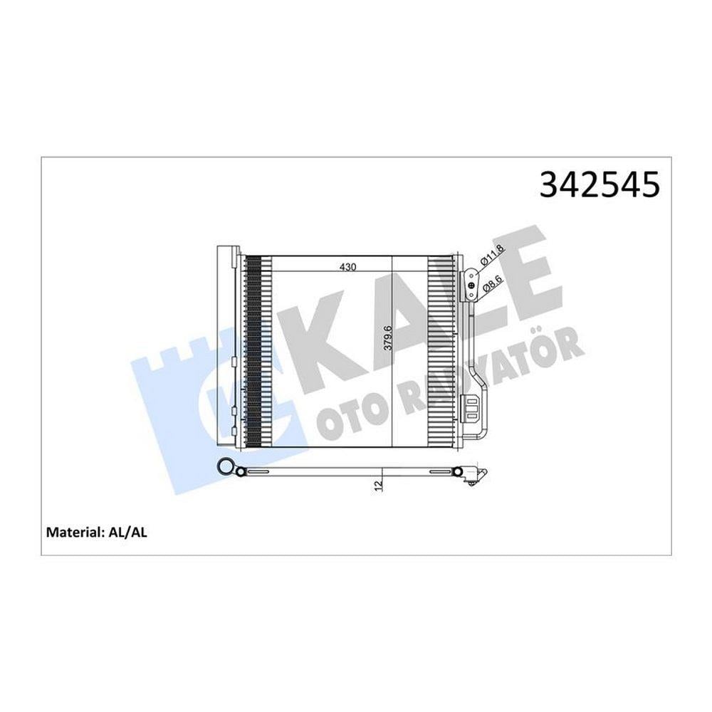 KLIMA RADYATORU SMART FORTWO Cabrio (451) 07> FORTWO Coupe (451) 07>