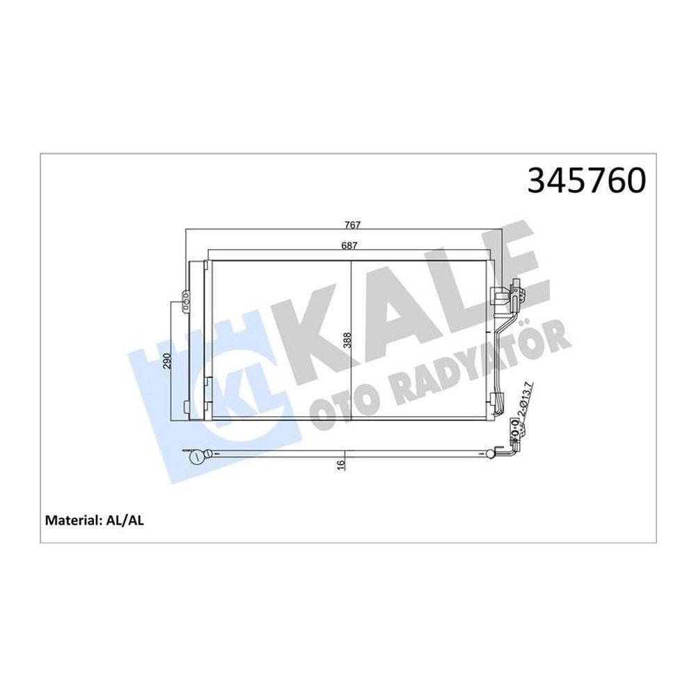 KLIMA RADYATORU VIANO W639 03> VITO W639 03>