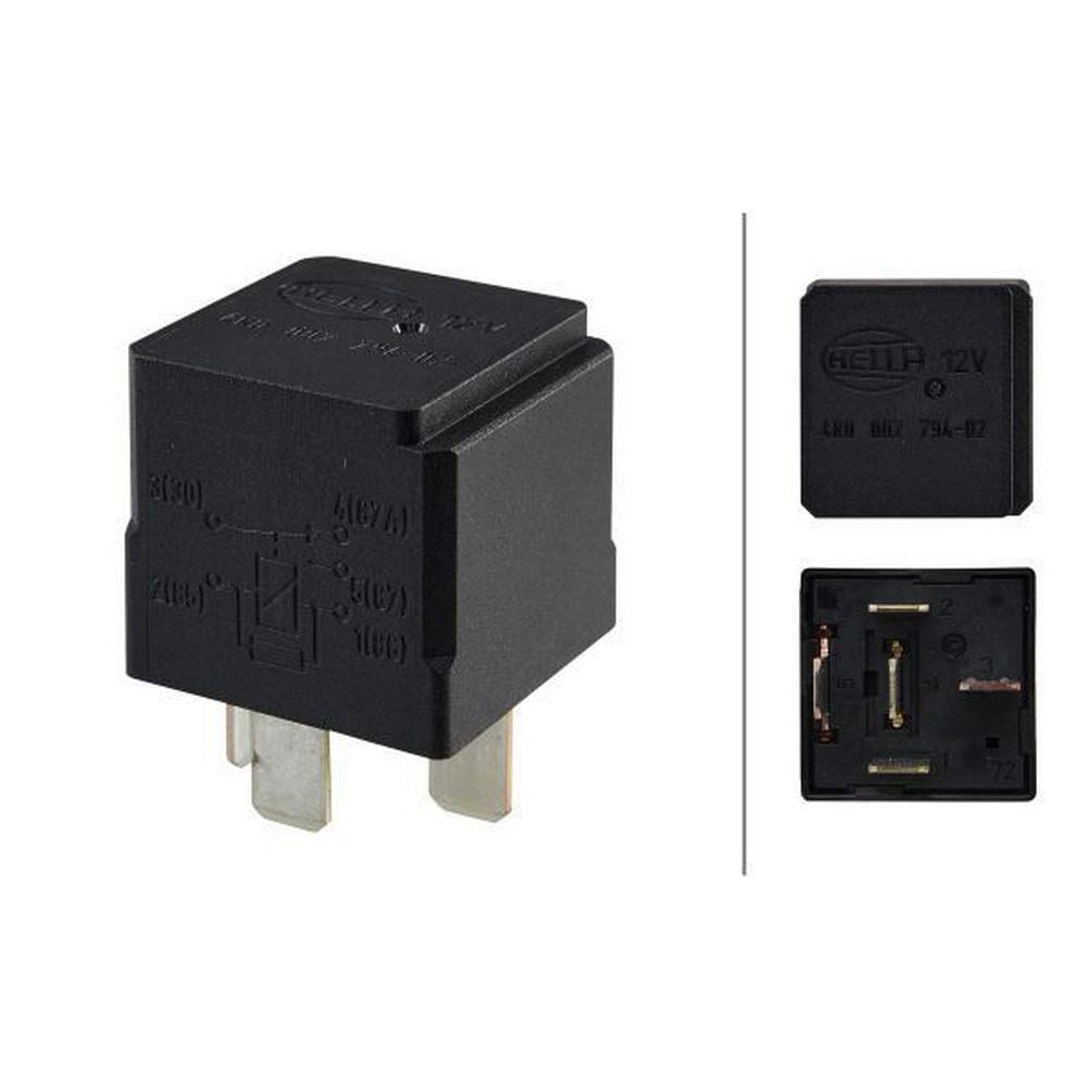 MINI ROLE (DEGISTIRICI) 12V 30A 5 PINLI BRAKETSIZ CRAFTER SPRINTER