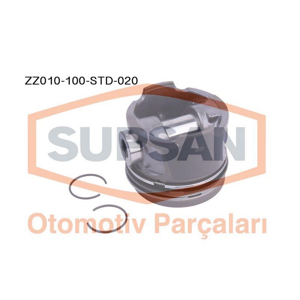 MOTOR PISTON+SEGMAN CLIO II 1.5 DCI ENG. (K9K712 718 740) MEGANE II 1.5 DCI ENG. (K9K724 728 729)