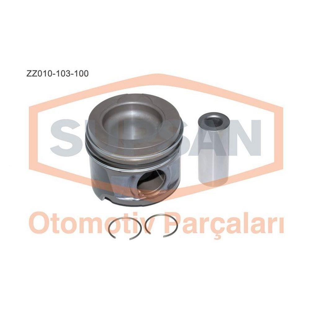 MOTOR PISTON+SEGMAN KANGOO CLIO MEGANE II LAGUNA III 1.5 DCI (ENG. K9K) EURO4 103 106BG Ø 77