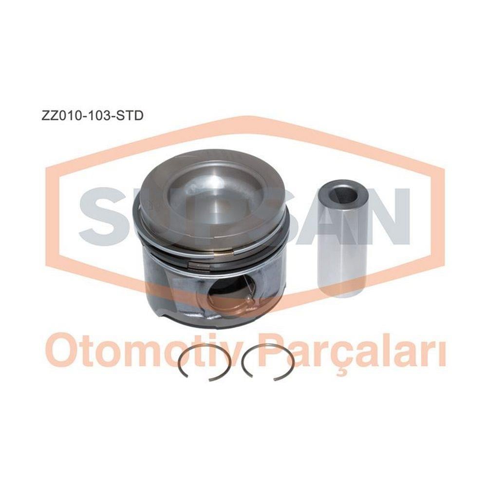MOTOR PISTON+SEGMAN KANGOO CLIO MEGANE II LAGUNA III 1.5 DCI (ENG. K9K) EURO4 103 106BG Ø 76