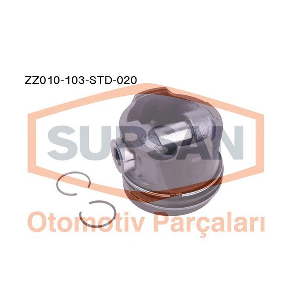 MOTOR PISTON+SEGMAN KANGOO CLIO MEGANE II LAGUNA III 1.5 DCI (ENG. K9K) EURO4 103 106BG Ø 76