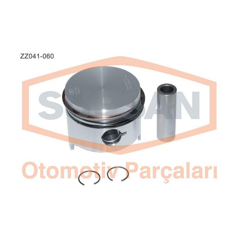 MOTOR PISTON+SEGMAN M131 1600 DKS 60 KW (80 BG) Ø 84,60 MM 0,60 FARKLI RIKEN / NPR SEGMANLI