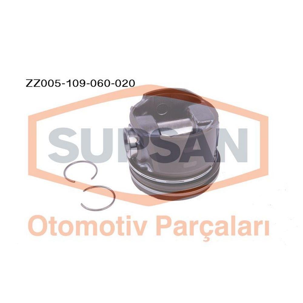 MOTOR PISTON+SEGMAN P206 P307 P406 1.6 HDI 16V FOCUS 1.6 TDCI DURATORQ 16V ENG. (DV6) 109BG 03> Ø 7