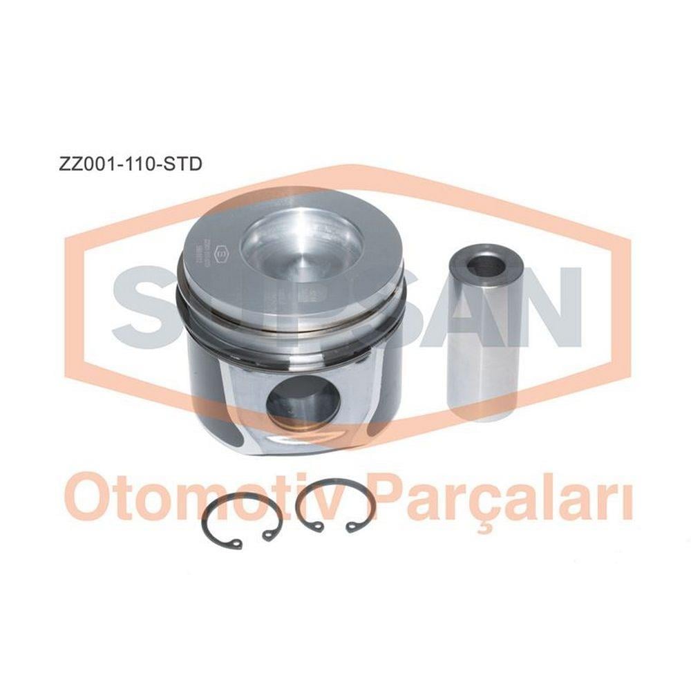 MOTOR PISTON+SEGMAN TRANSIT CONNECT 1.8 TDCI ENG. (RWPA RWPC RWPD) 110BG Ø 82,50 MM STD RIK
