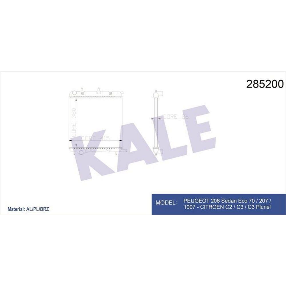 MOTOR RADYATOR C2 C3 (I II III) C3 PLURIEL P207 P1007 TU3A / ET3J4 / TU5JP4 1,4 / 1,4 16V / 1,6 16V