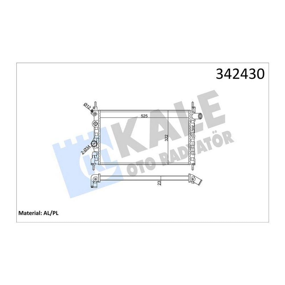 MOTOR RADYATORU COMBO A KADETT E ASTRA I NOVA 1,3 1,4 1,6 (84 91) / (BR