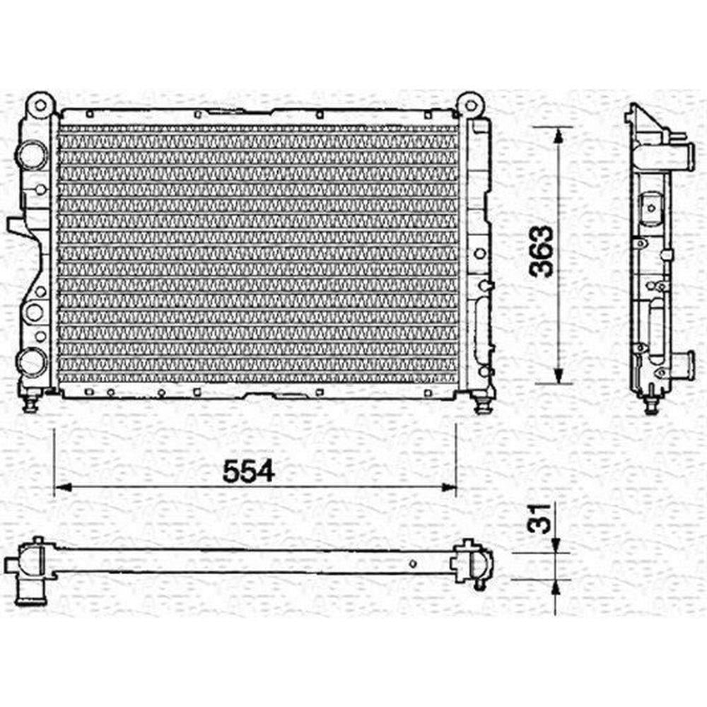 MOTOR RADYATORU TEMPRA KLIMALI 1,6 / 2,0 (2 SIRA CU+PL)