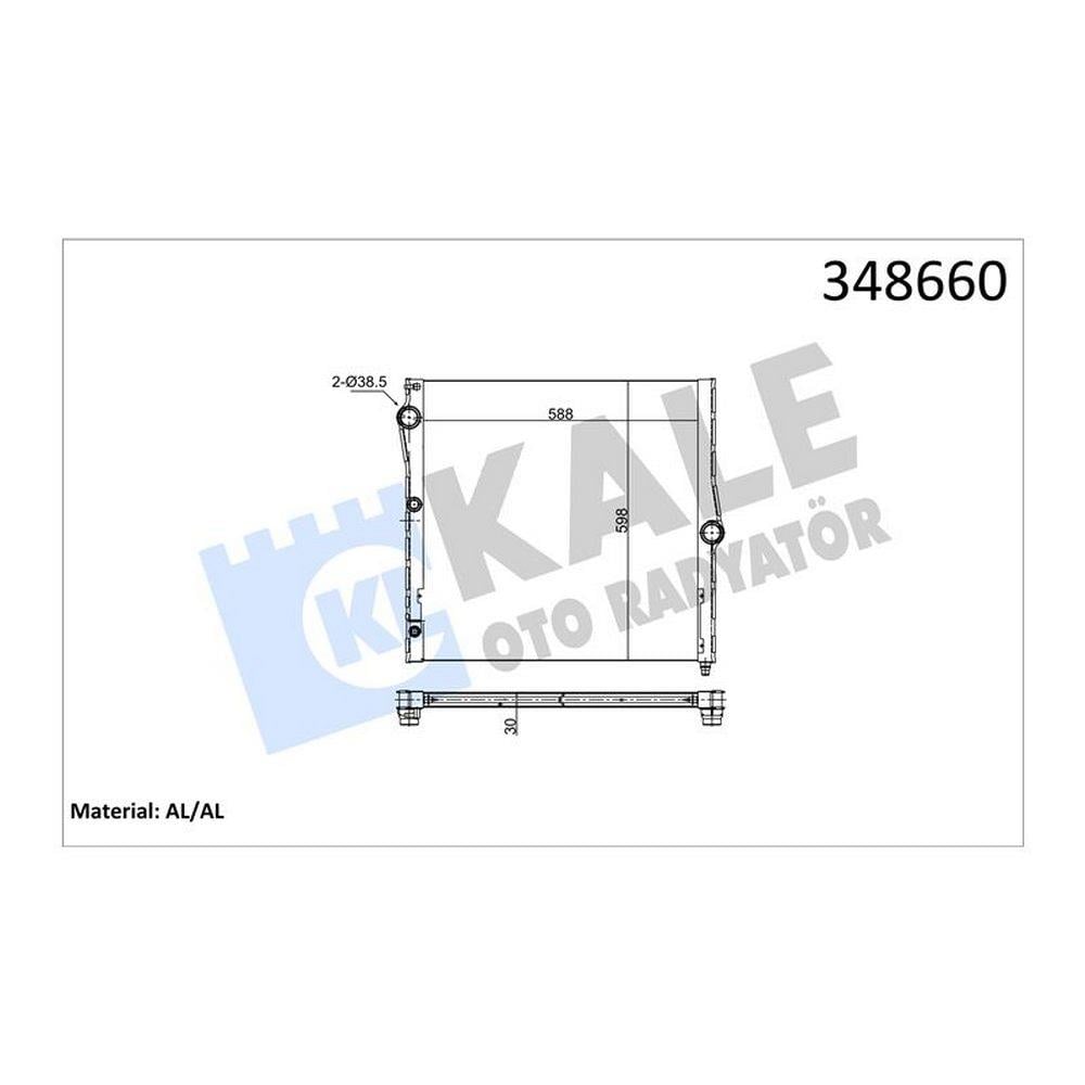 MOTOR SU RADYATORU BMW E70 11>13 F15 13>18 E71 E72 11>14