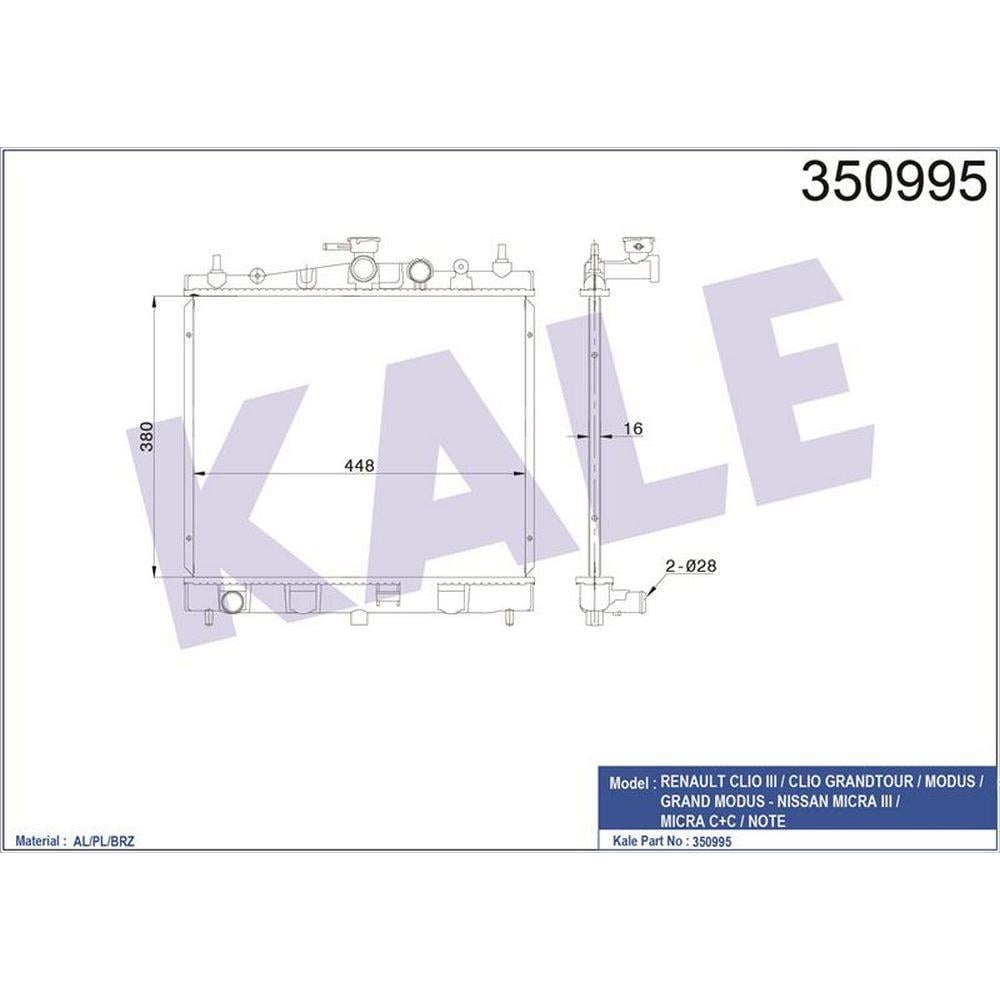 MOTOR SU RADYATORU CLIO III MODUS 04> MICRA III NOTE 05>12 MANUEL