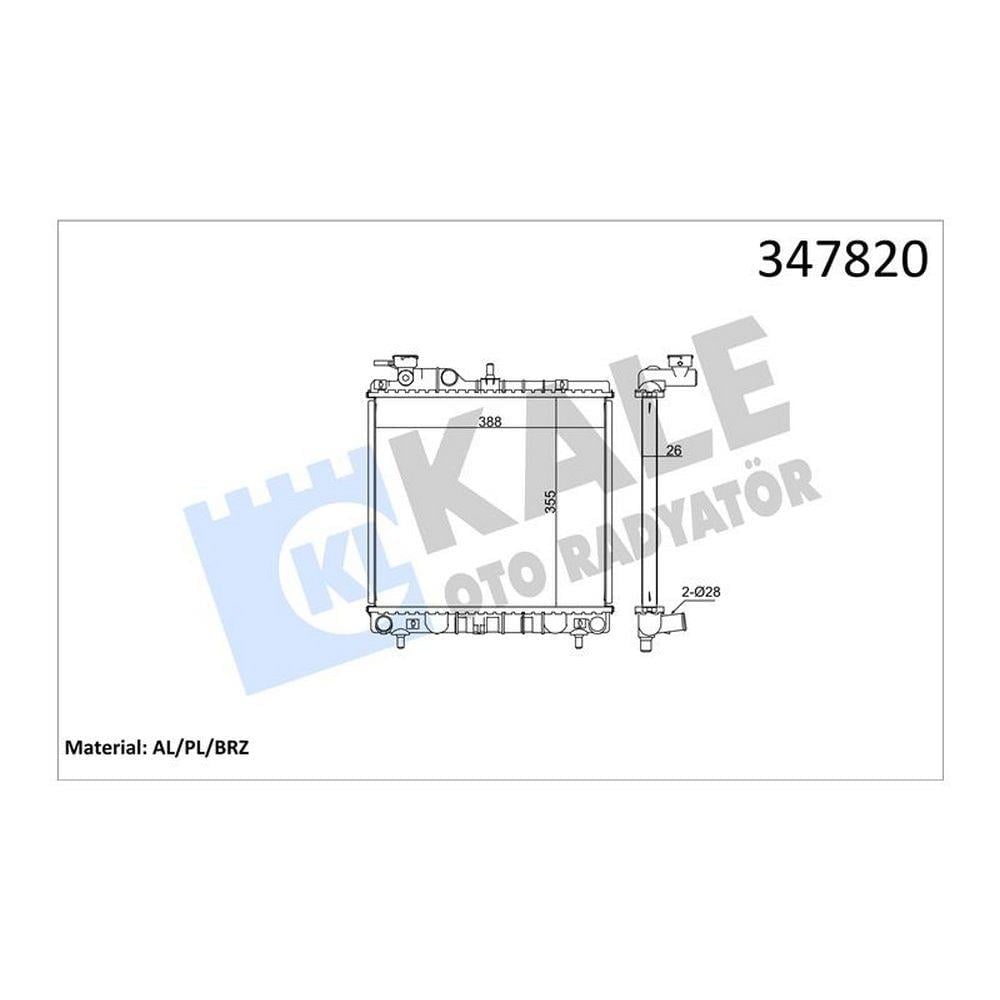 MOTOR SU RADYATORU HYUNDAI ATOS 1.0 MANUEL 97>03