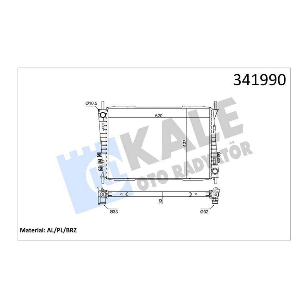 MOTOR SU RADYATORU JAGUAR X-TYPE X400 3.0 2.0 D 04>09