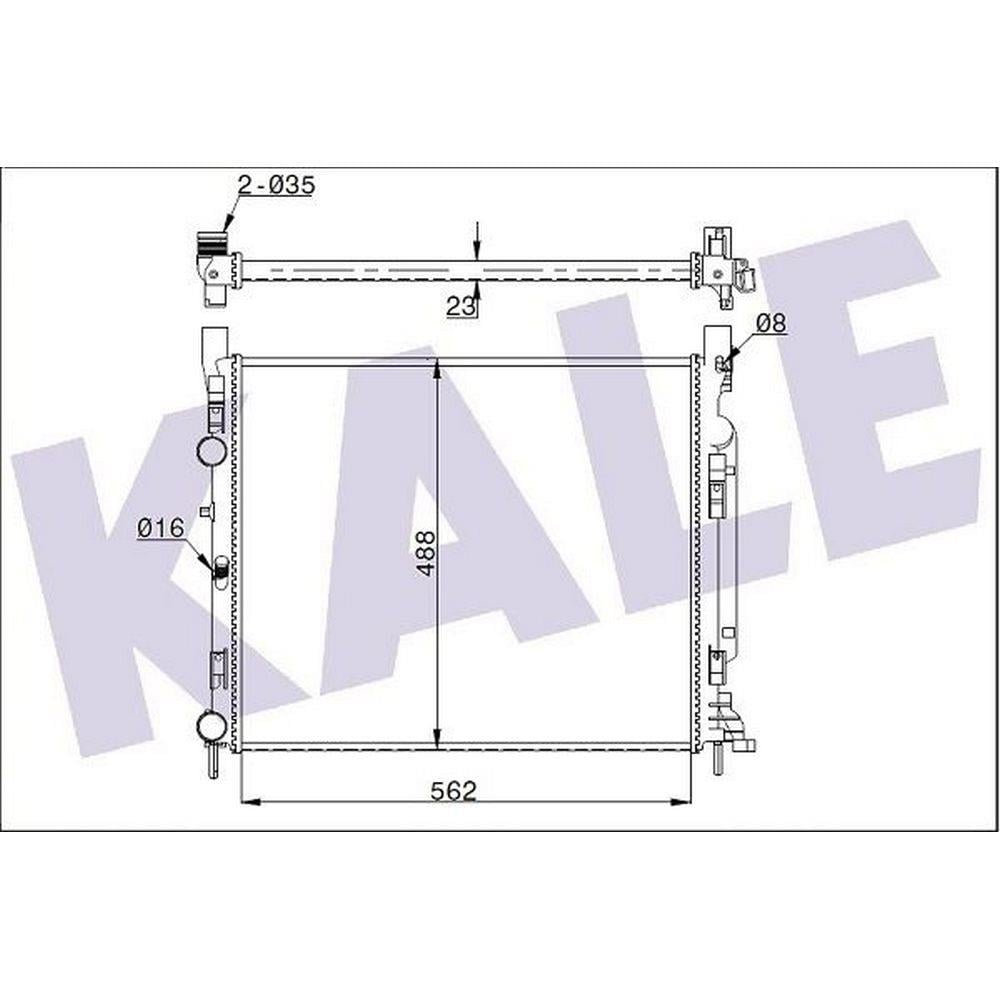 MOTOR SU RADYATORU KANGOO III 1,5DCI / 1,6 08> , CITAN 415 12>