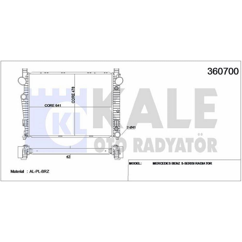 MOTOR SU RADYATORU S-CLASS W220 98>05