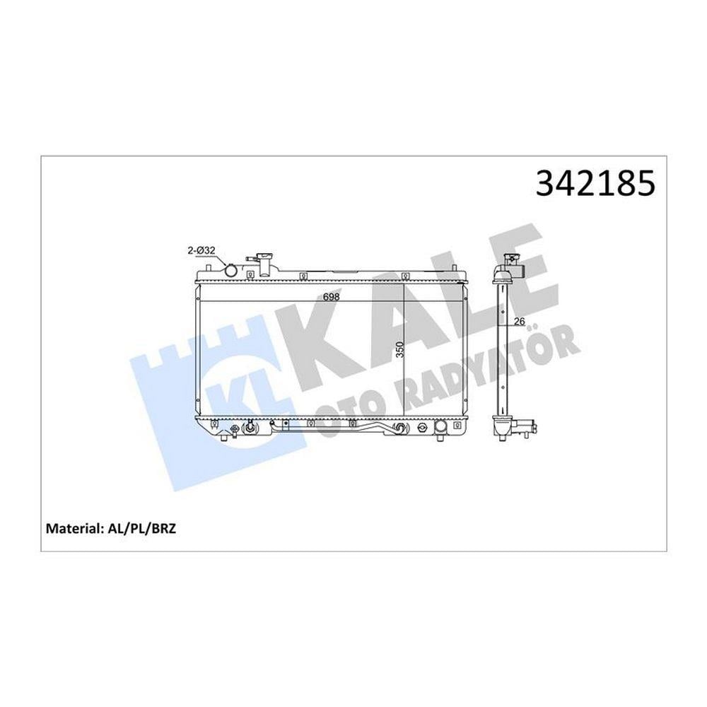 MOTOR SU RADYATORU TOYOTA RAV 4 I 96>00 OTOMATIK