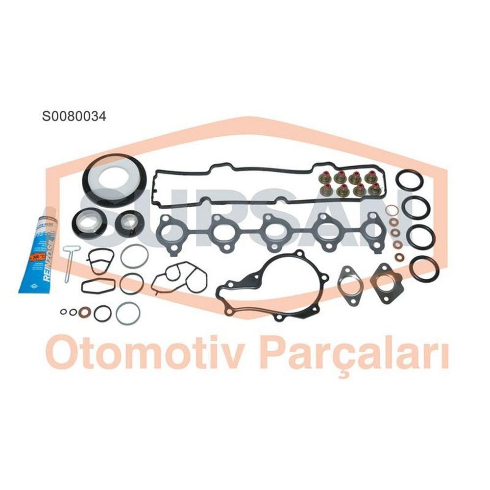 MOTOR TAKIM CONTASI (ALT / UST FULL) KECELI SUBAP LASTILI S,K,C HARIC P107 P206 P307 NEMO BIPPER P20