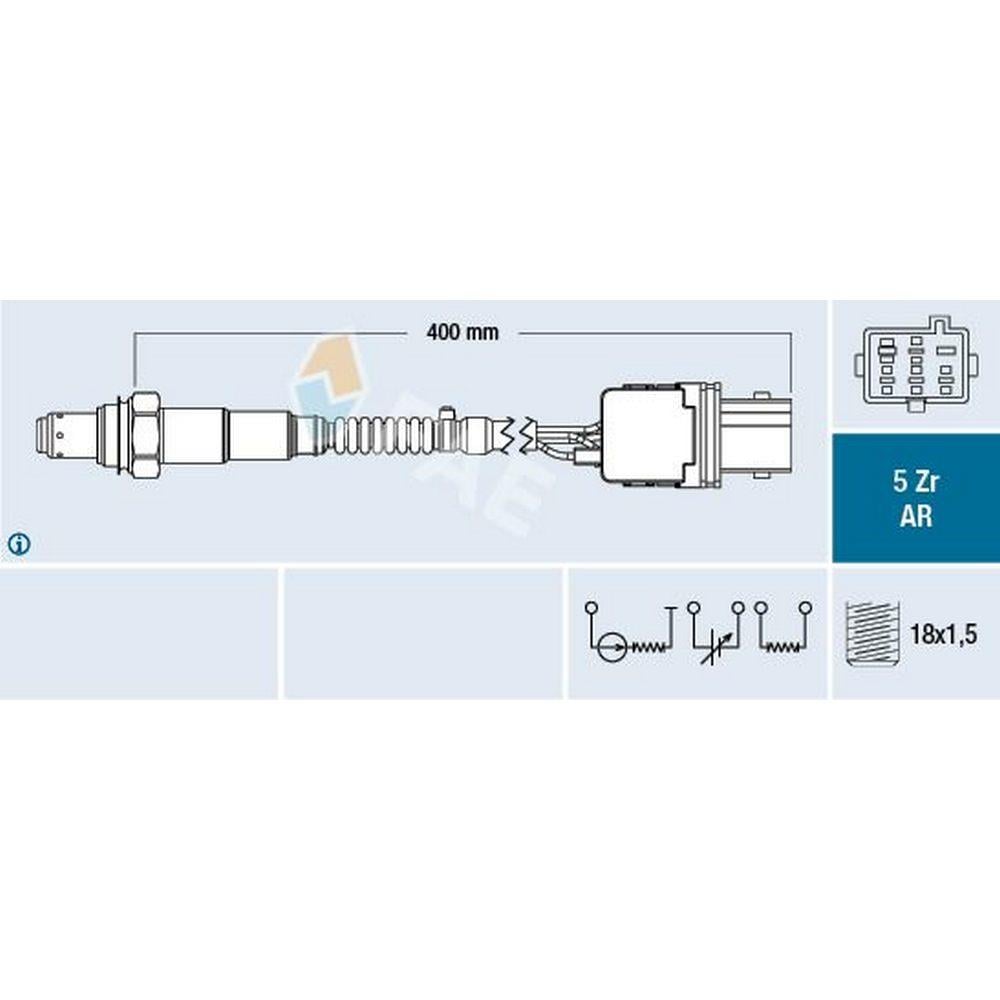 OKSIJEN SENSORU ALFA ROMEO 156 02>06) 166 00>07